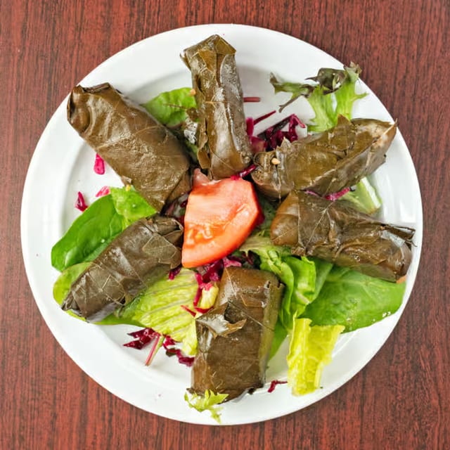 Stuffed grave leaves.